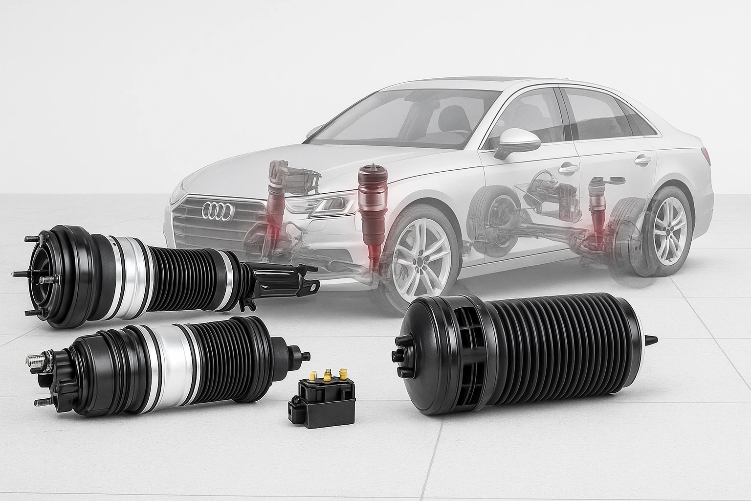 Taller especializado en suspensión neumática