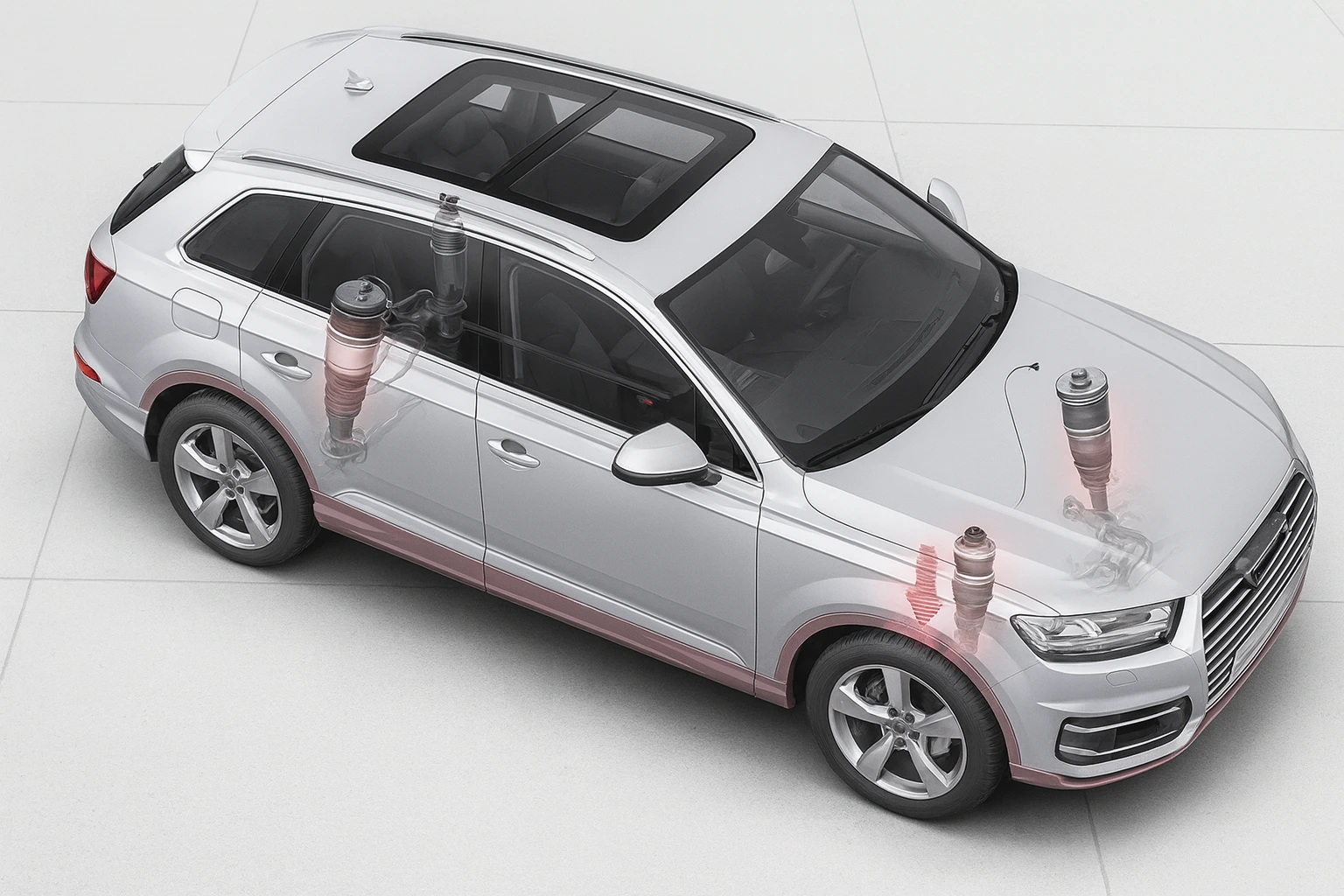 Sustitución de balonas neumáticas