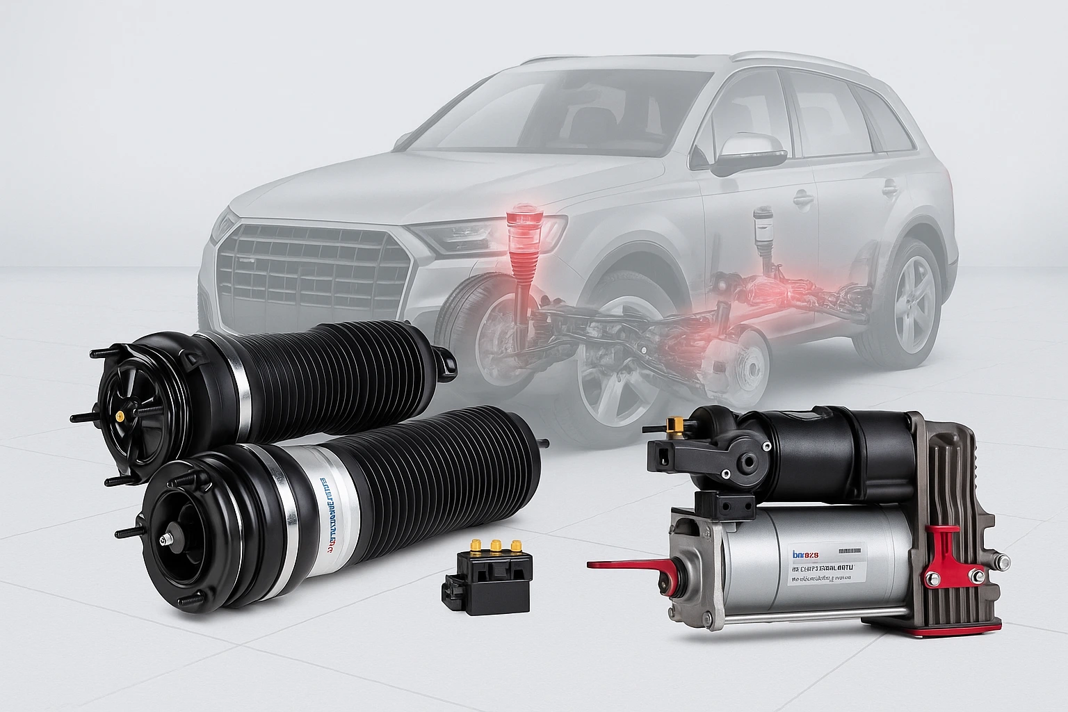 Compresor de suspensión neumática